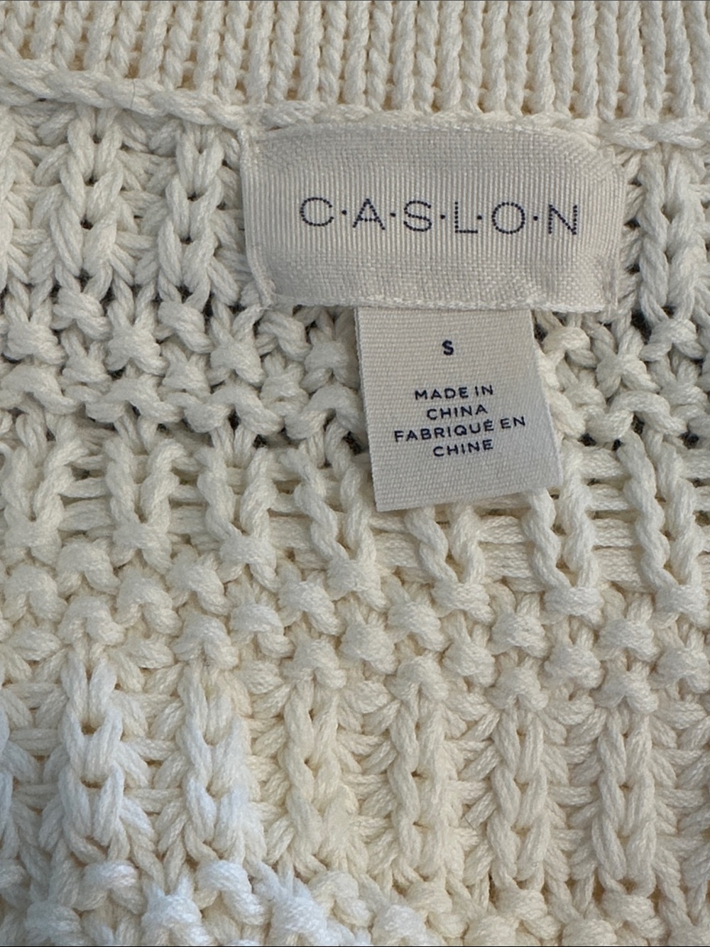 Caslon Textured Pima Cotton Cardigan New! - Picture 6 of 8